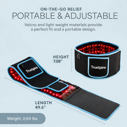 TrueSpine Red Light Therapy Belt